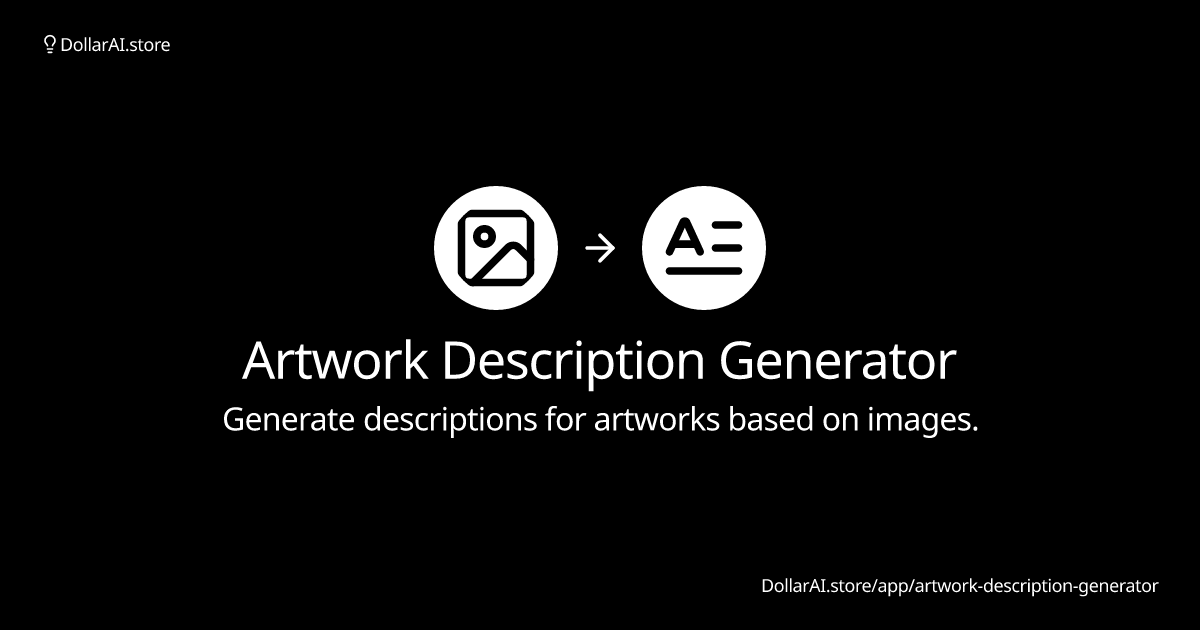 artwork-description-generator