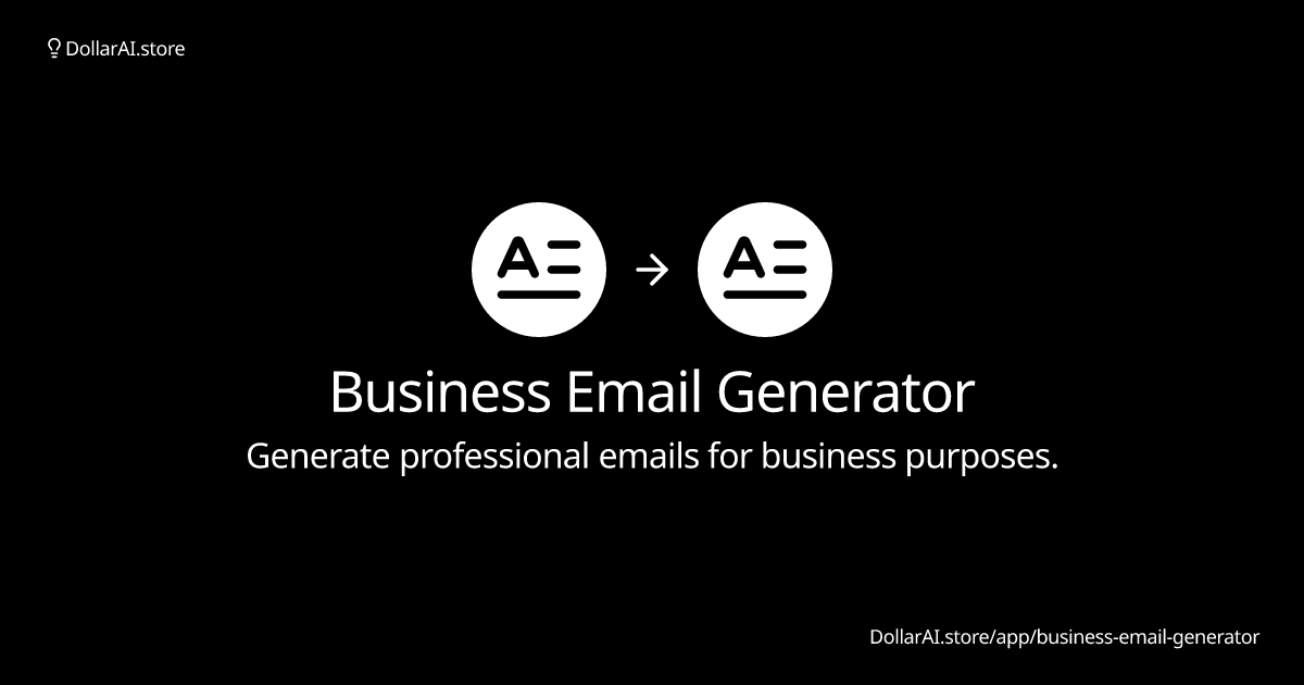 business-email-generator