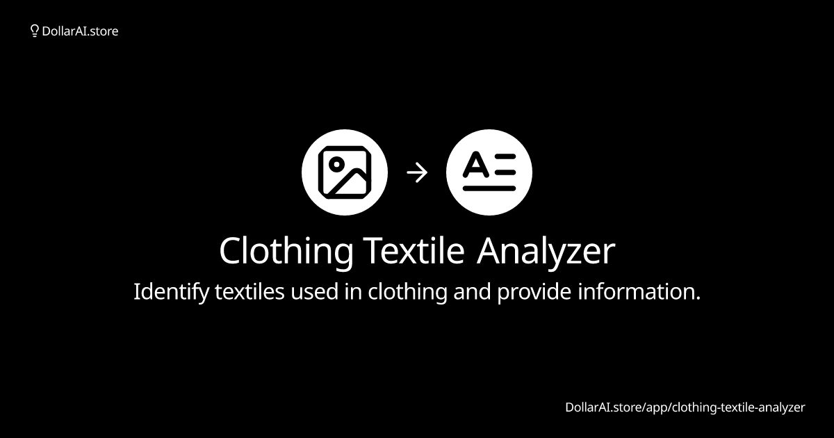 clothing-textile-analyzer