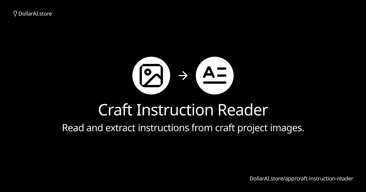 craft-instruction-reader