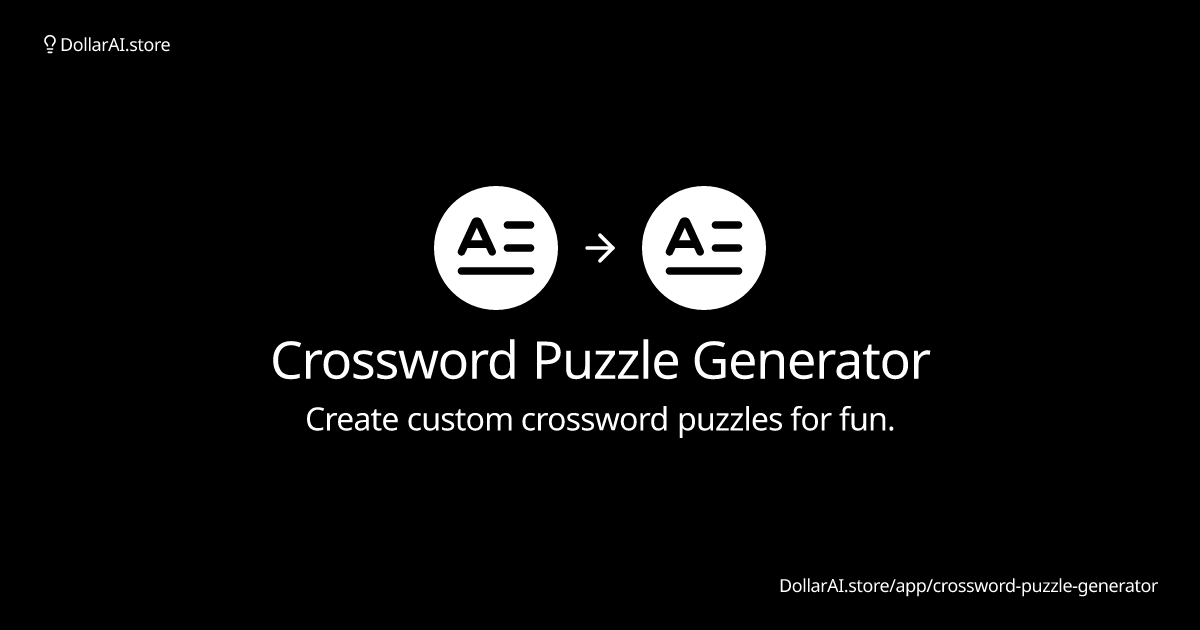 crossword-puzzle-generator