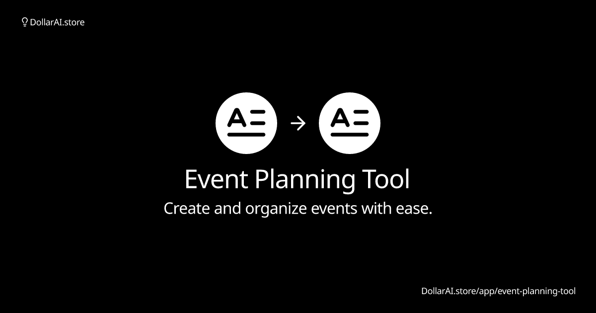 event-planning-tool