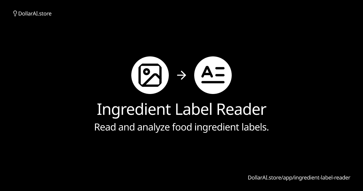 ingredient-label-reader