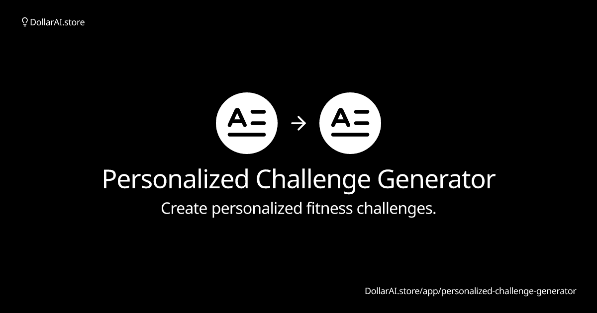 personalized-challenge-generator