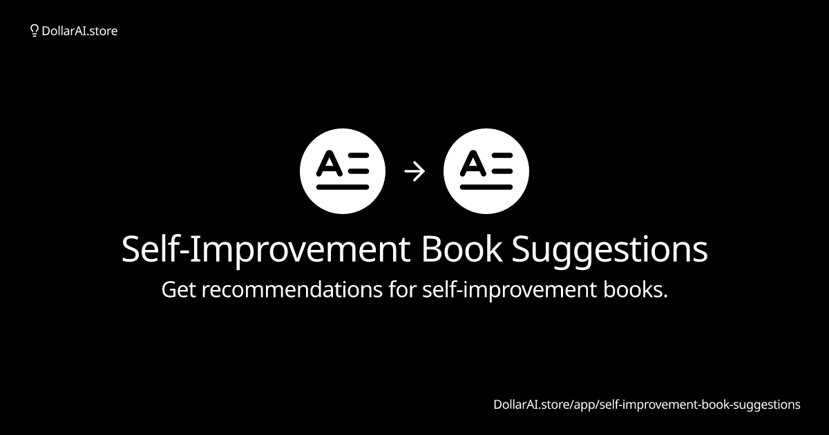 self-improvement-book-suggestions