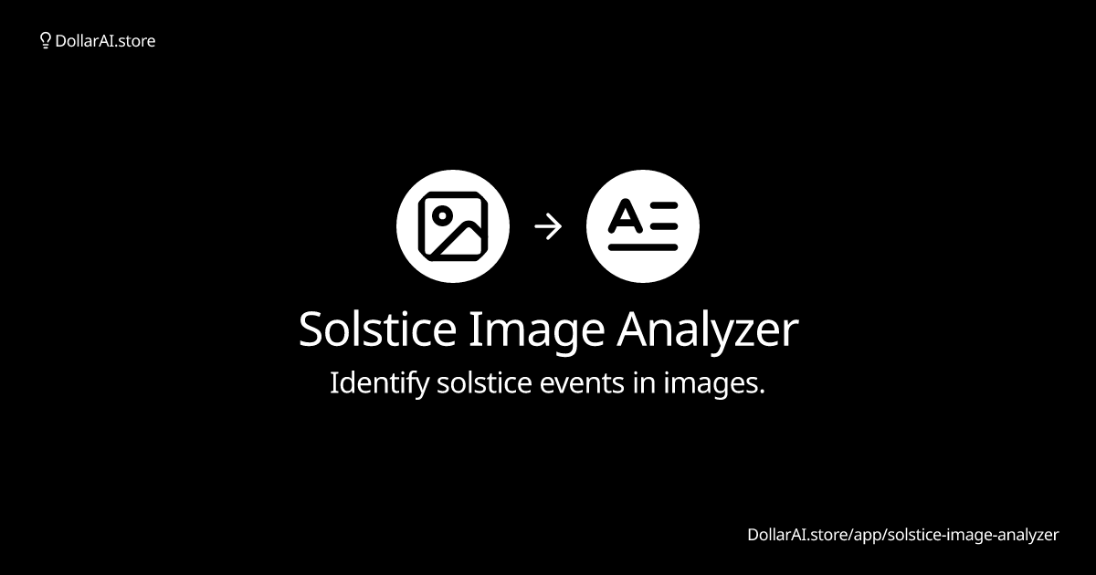 solstice-image-analyzer